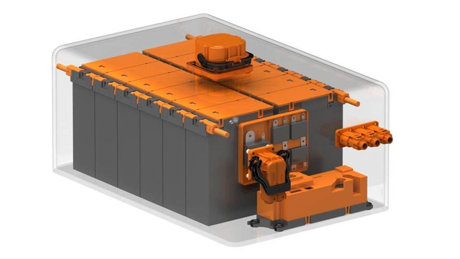 New Energy Battery Pack Product Display